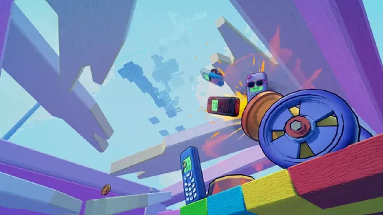 Lining up a precision flip to grab a mid-tower Golden Horse Coin in The Toy Chest secret alcove